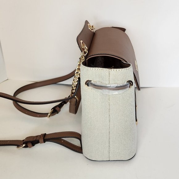 GUESS Tatiana Brown Backpack Shoulder Bag- NWT - Picture 6 of 12